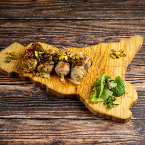 Involtini al pistacchio