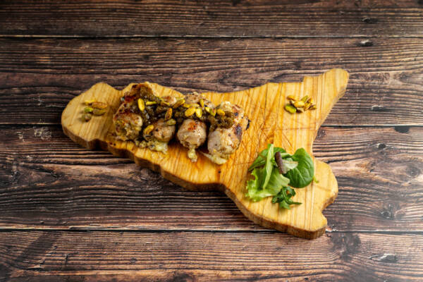 Involtini al pistacchio