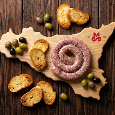 Salsiccia con Suino Nero Sale e Pepe