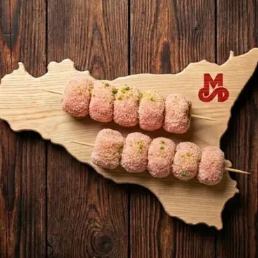 Involtini con Suino Nero alla Messinese