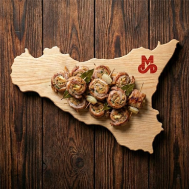 INVOLTINI di suino alla  MESSINESE