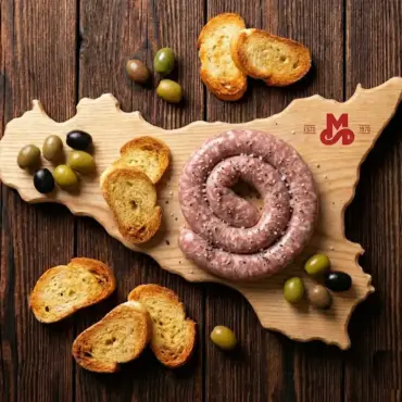 Salsiccia con Suino Nero Sale e Pepe