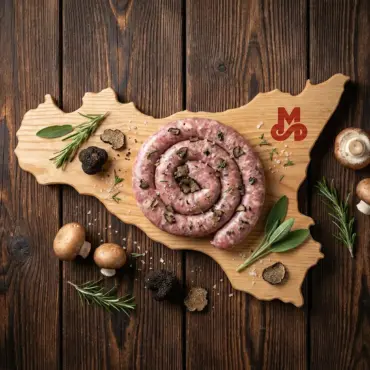 Salsiccia con Suino Nero ai Funghi e Tartufo